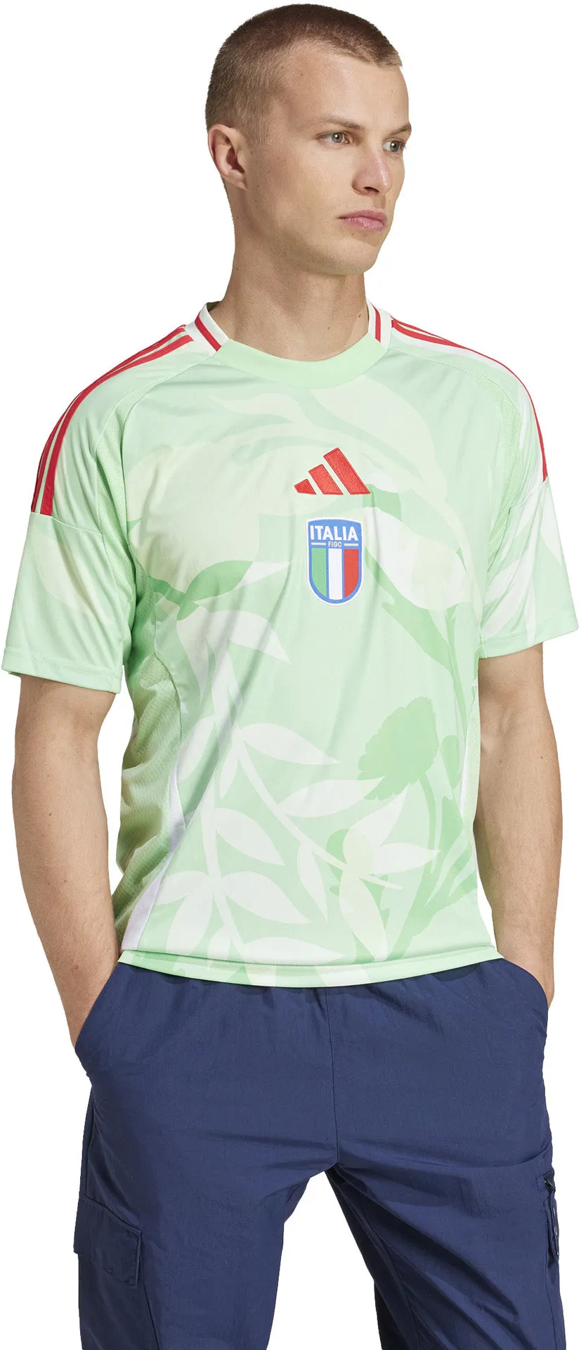 Men's Italy 25 FIGC (Women's Team) Away Soccer Jersey