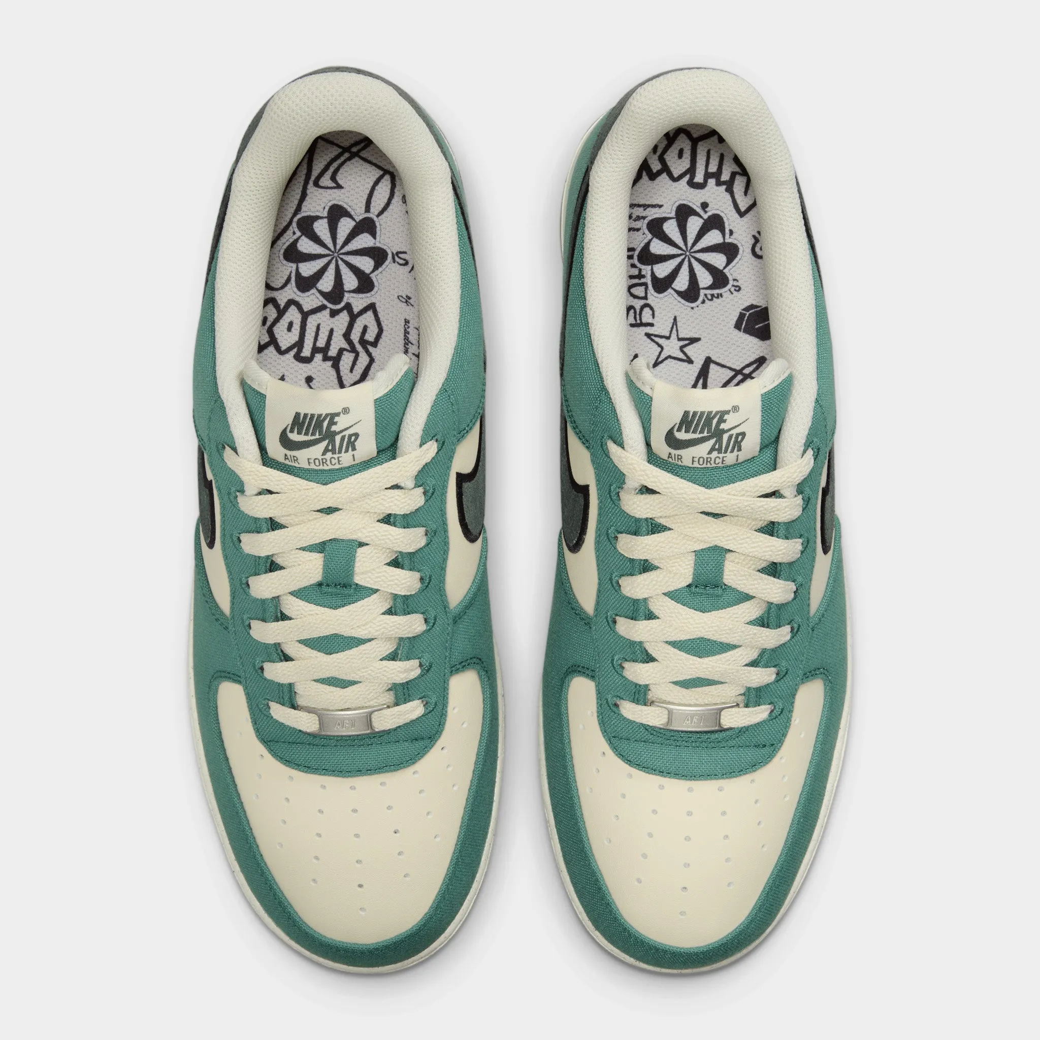 Mens Nike Nike Air Force 1 '07 LV8 BTS Coconut Milk / Vintage Green