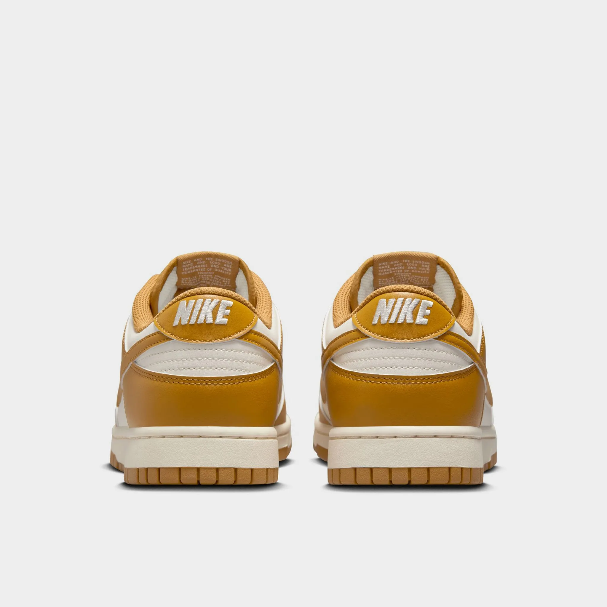 Mens Nike Nike Dunk Low Retro Pale Ivory / Wheat