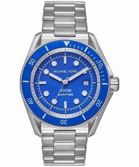 Michael Kors Maritime Gents Blue Dial Stainless steel Watch