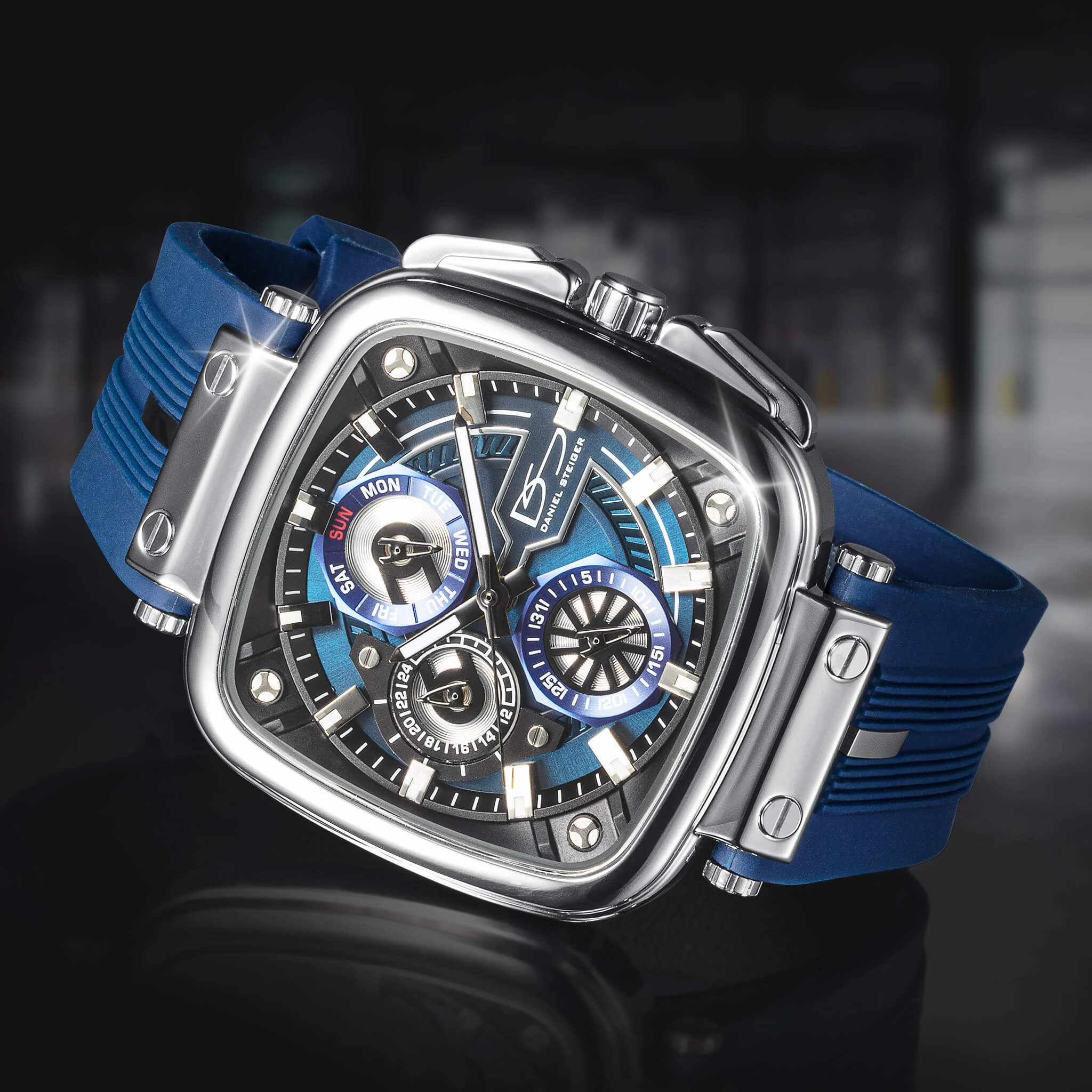 Momentum Sport Blue Mens Watch