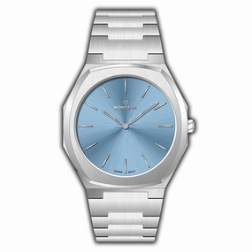 Monteva Slim  SKA Gents Watch with Light Blue Dial