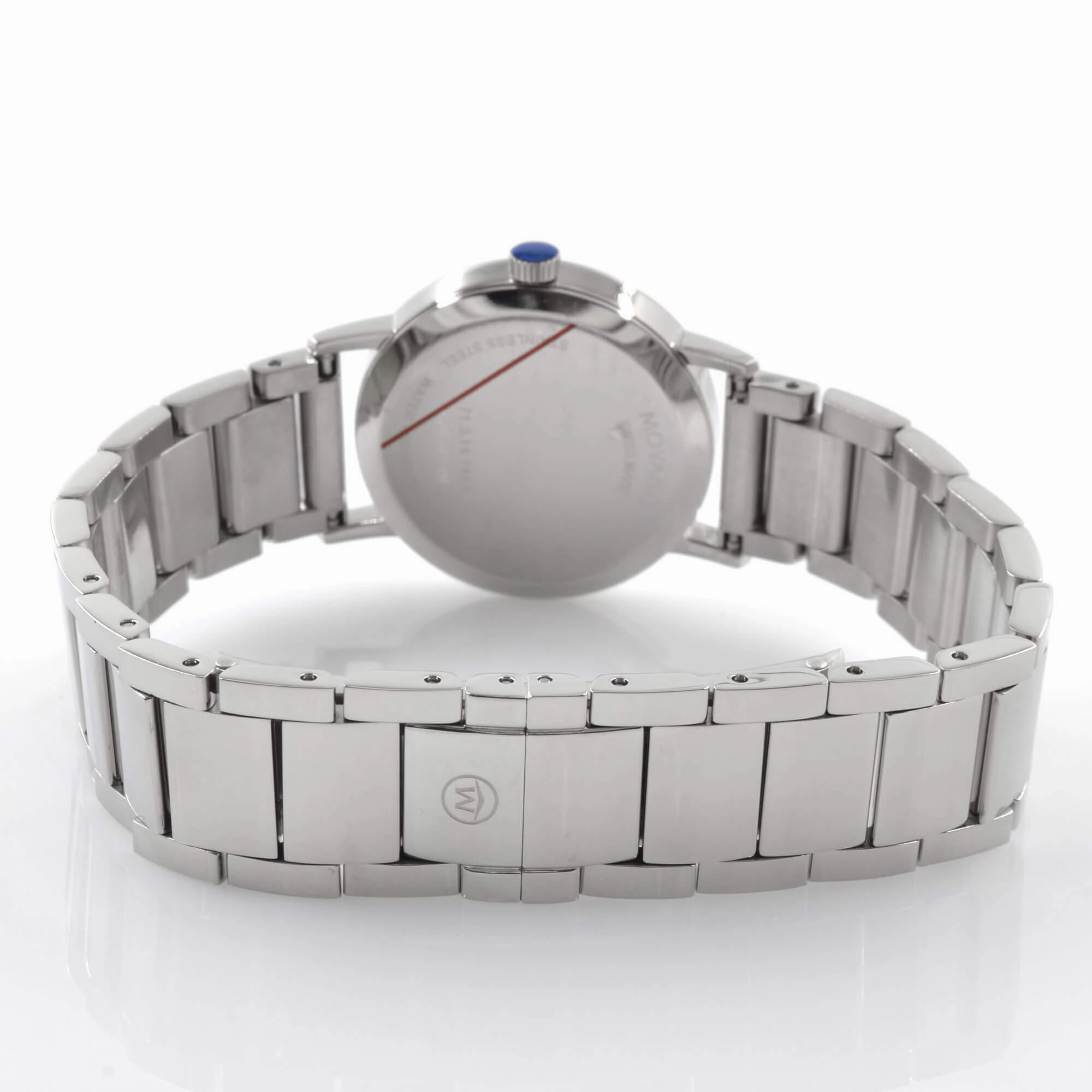Movado Unisex Watch - Quartz Black Museum Dial Silver Tone Bracelet | 0607234