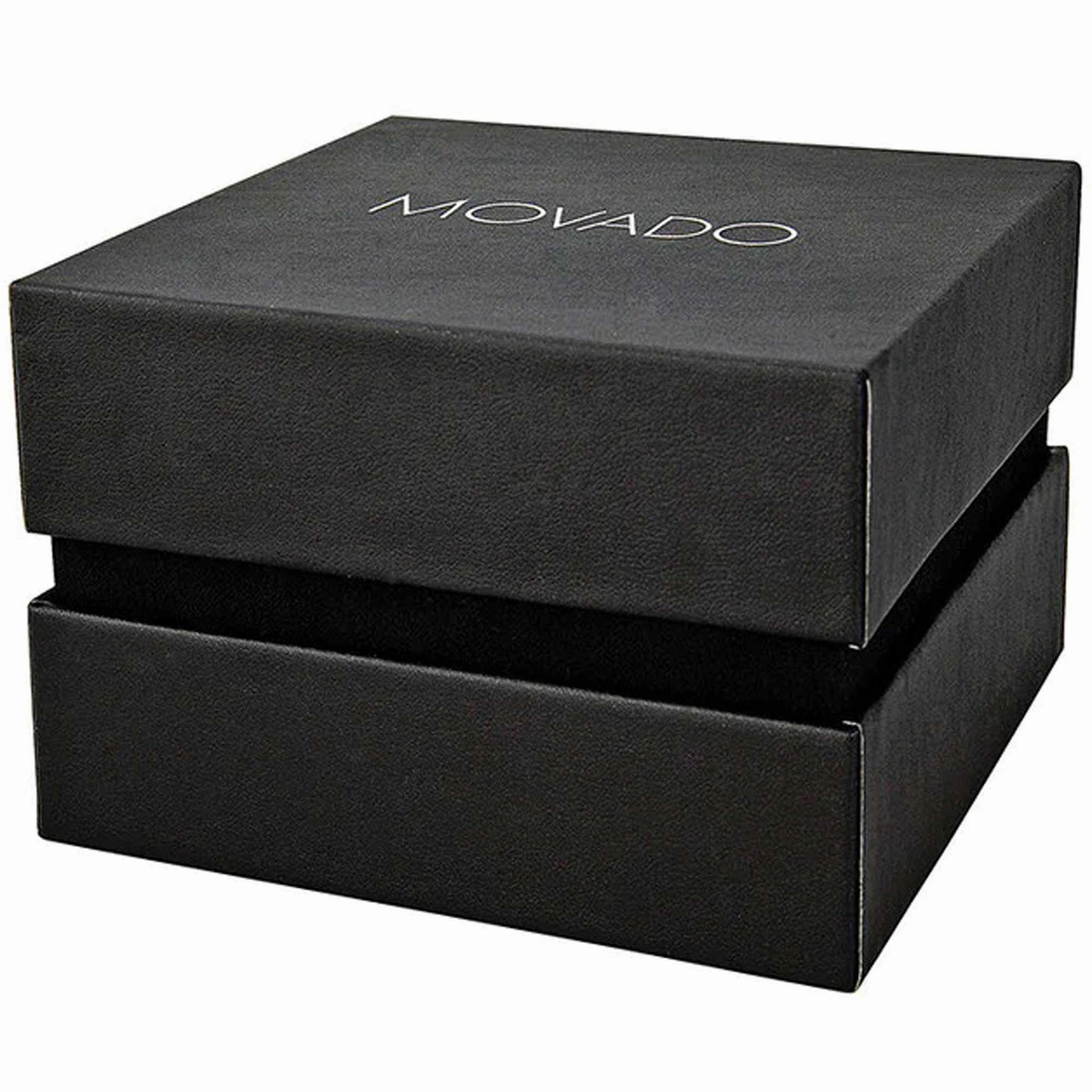 Movado Unisex Watch - Quartz Black Museum Dial Silver Tone Bracelet | 0607234