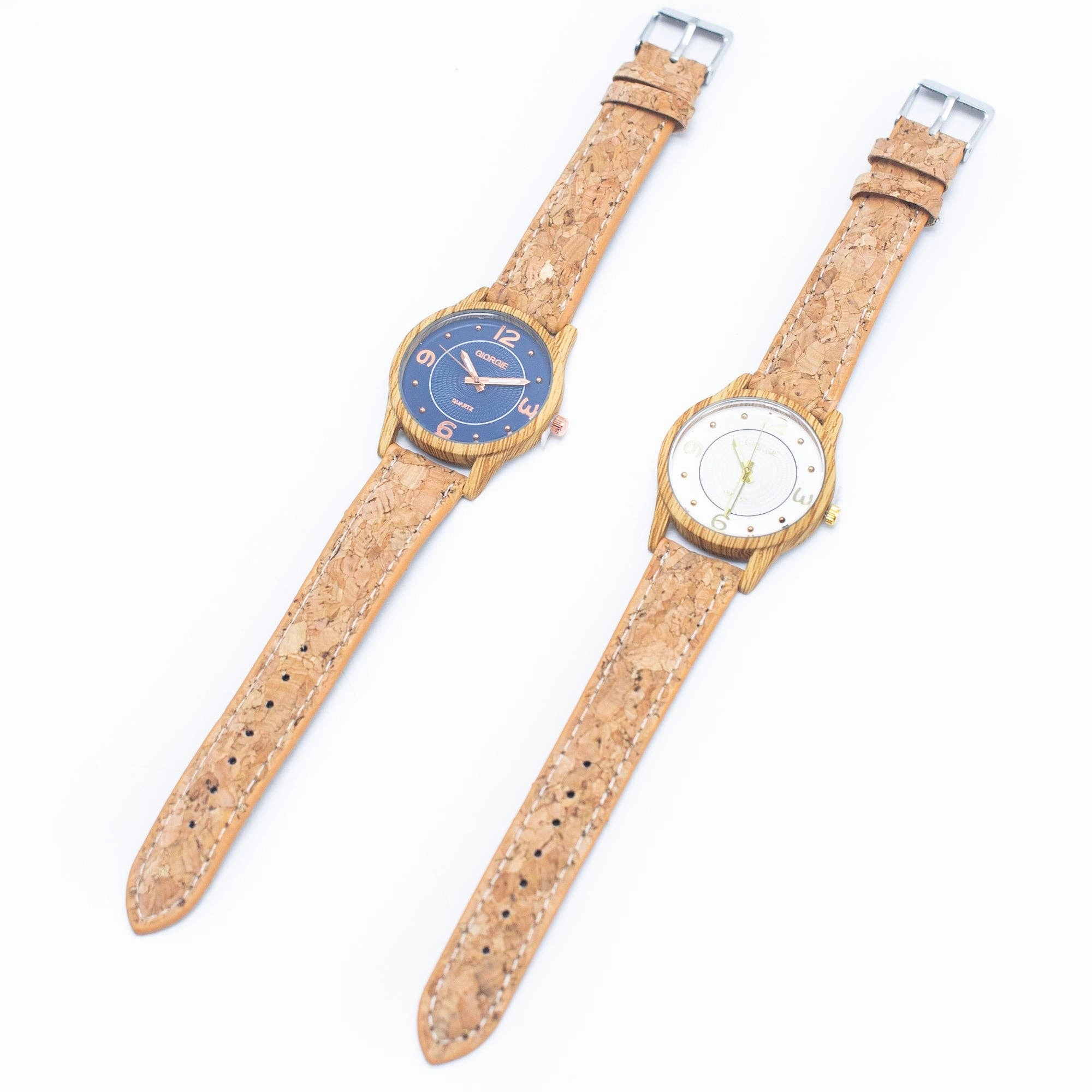 Natural Cork Strap watch women fashion Watch WA-395without box)