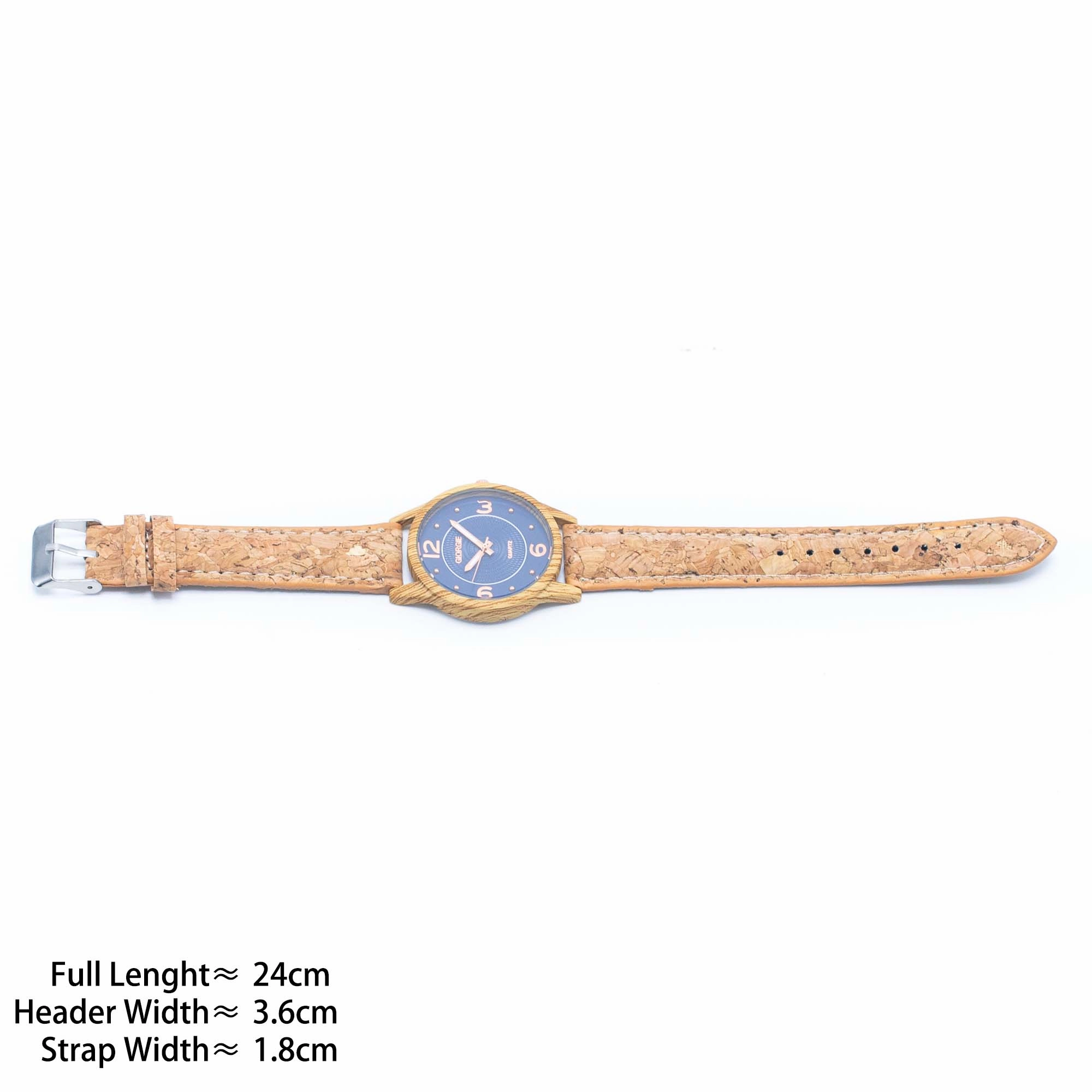 Natural Cork Strap watch women fashion Watch WA-395without box)