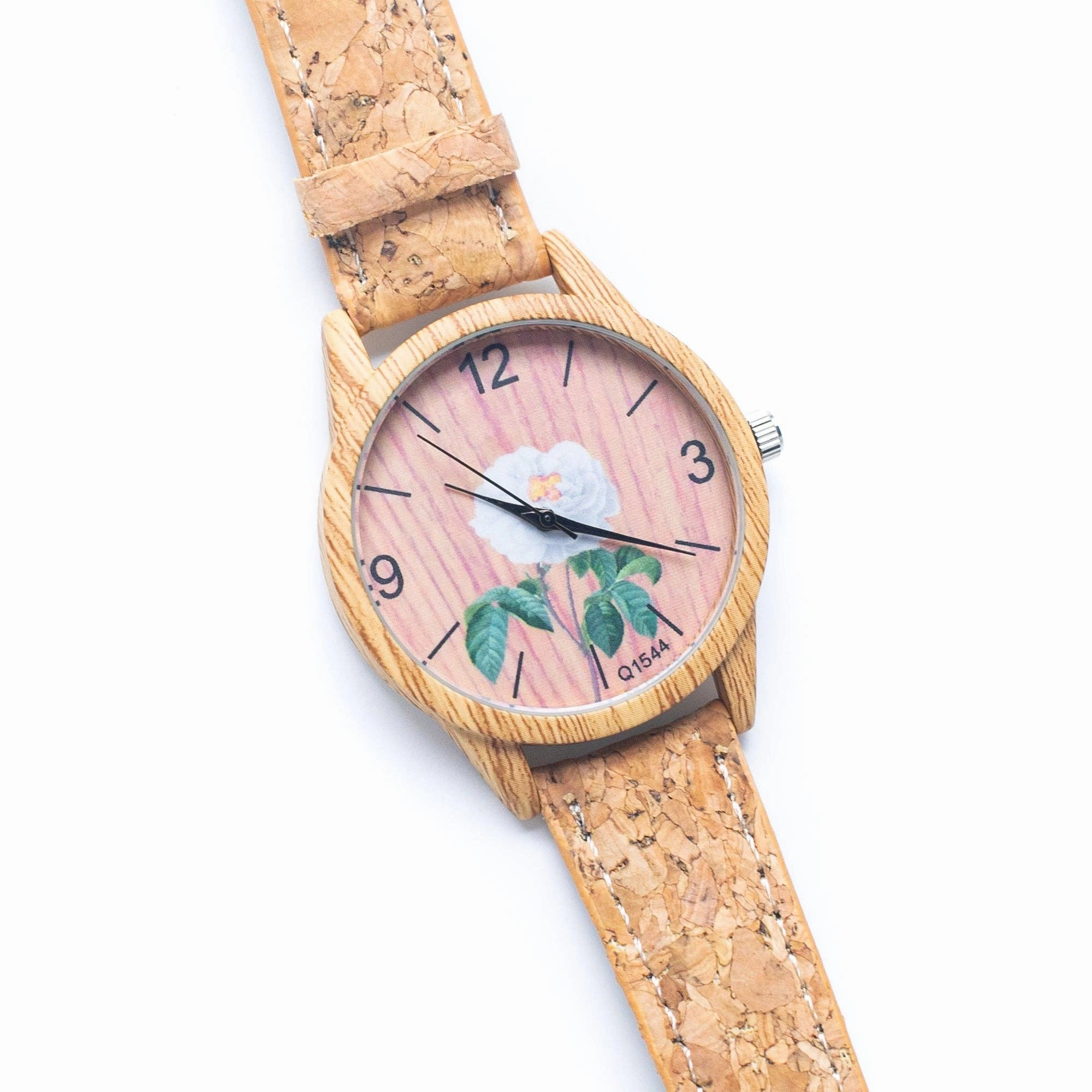 Natural Cork Strap watch women fashion Watch WA-396without box)