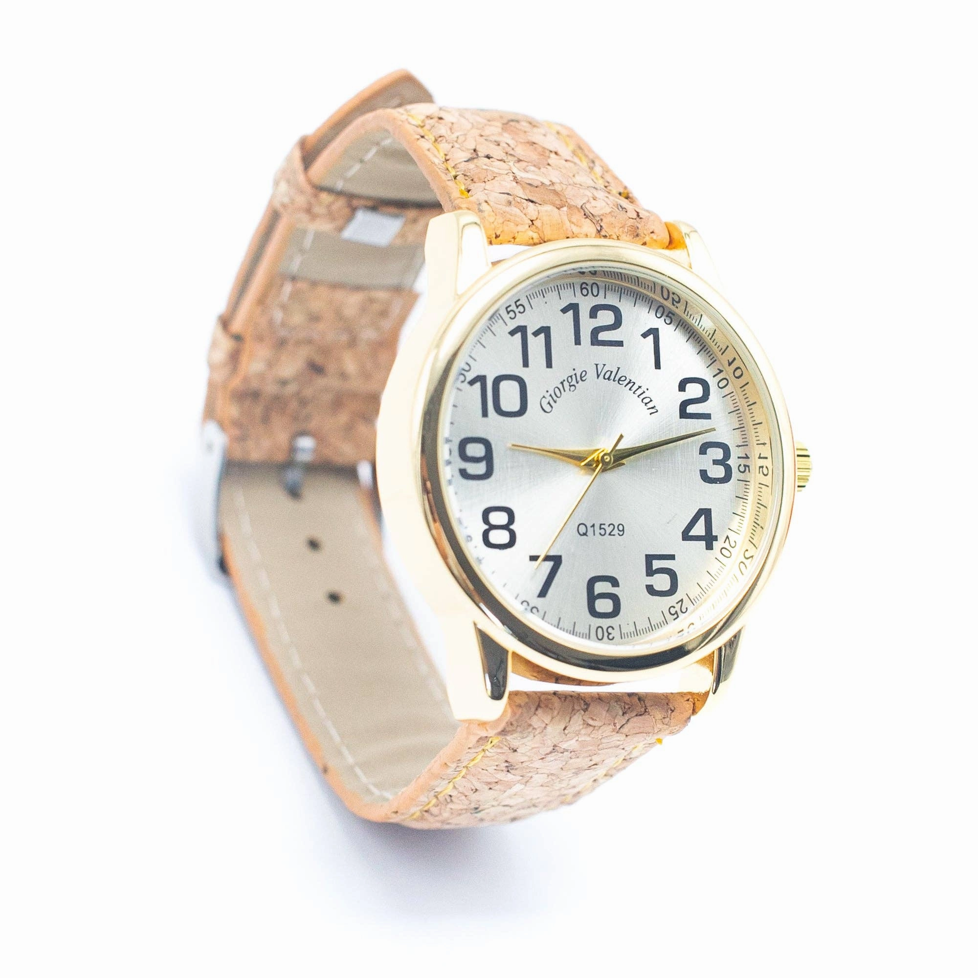 Natural Cork Strap watch women fashion Watch WA-398without box)