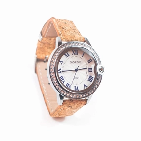 Natural Cork watch ladies fashion Watch WA-434WITHOUT BOX