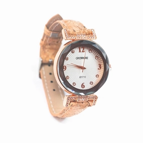 Natural Cork watch ladies fashion Watch WA-437WITHOUT BOX