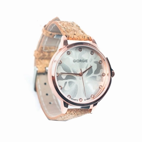 Natural Cork watch ladies fashion Watch WA-439WITHOUT BOX