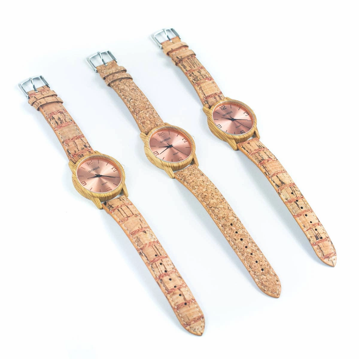 Natural Cork watch ladies fashion Watch WA-442WITHOUT BOX