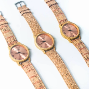 Natural Cork watch ladies fashion Watch WA-442WITHOUT BOX