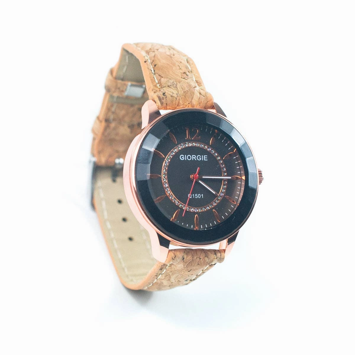 Natural Cork watch ladies fashion Watch WA-443-AWITHOUT BOX
