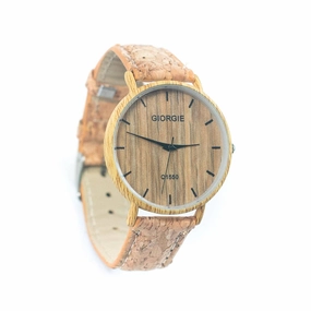 Natural Cork watch ladies fashion Watch WA-444WITHOUT BOX