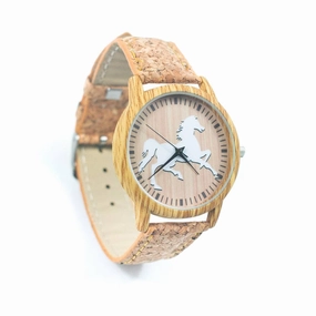 Natural Cork watch ladies fashion Watch WA-445WITHOUT BOX