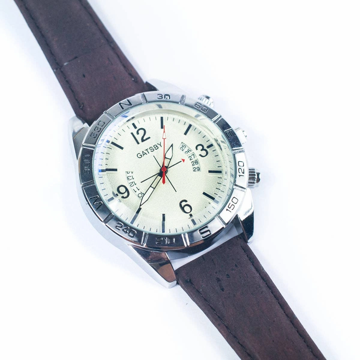 Natural Cork watch man fashion Watch WA-409-B-BOXwith box