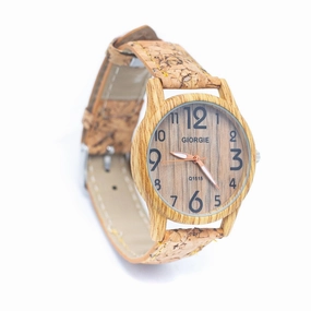 Natural Cork watch unisex fashion Watch WA-366without box