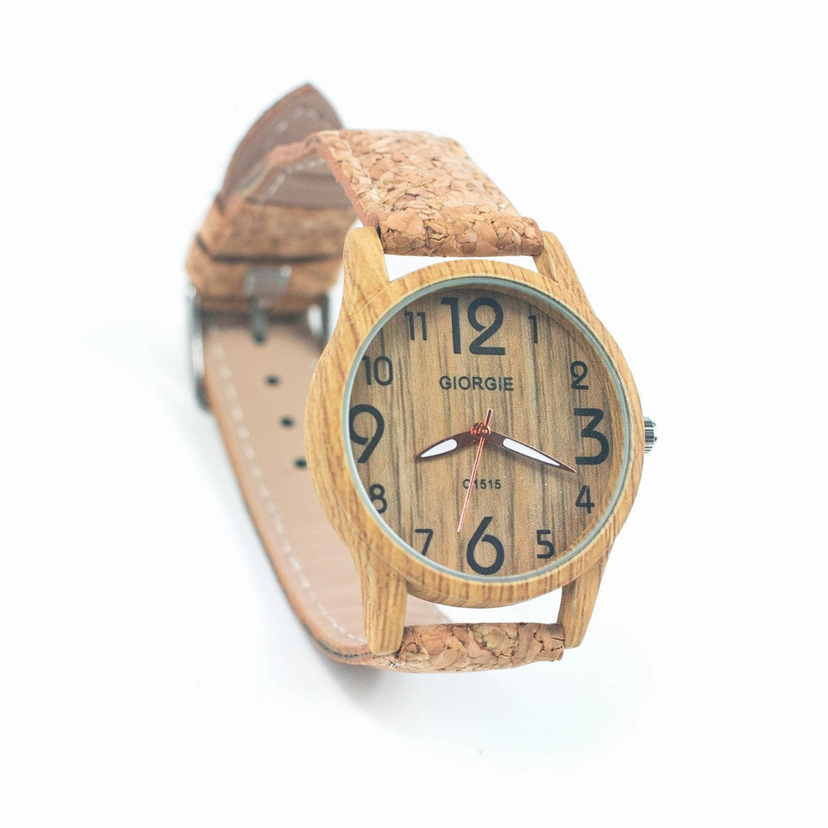 Natural Cork watch unisex fashion Watch WA-366without box