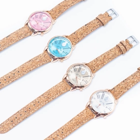 Natural Cork watch unisex fashion Watch WA-367without box