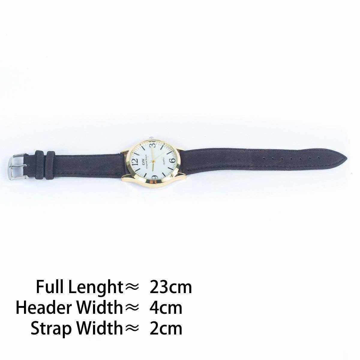 Natural Cork watch Unisex fashion Watch WA-410-BOXwith box