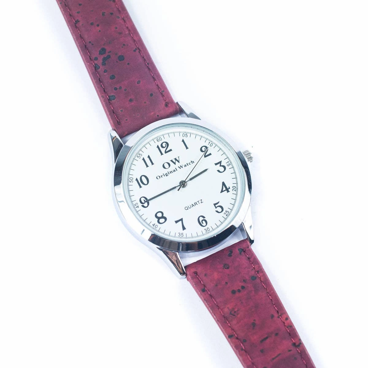 Natural Cork watch Unisex fashion Watch WA-412-BOXwith box