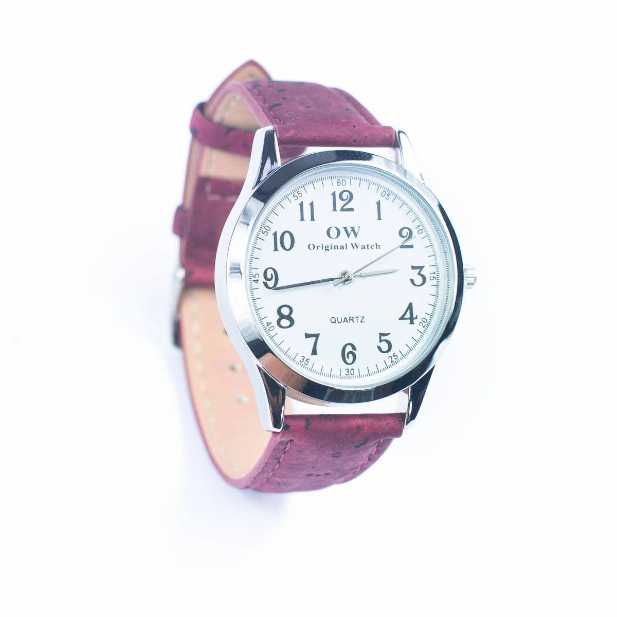 Natural Cork watch Unisex fashion Watch WA-412-BOXwith box