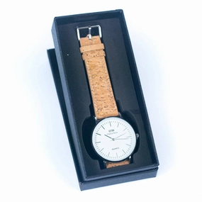 Natural Cork watch Unisex fashion Watch WA-414-Awith box