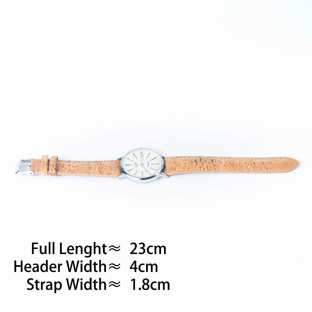Natural Cork watch Unisex fashion Watch WA-418-BOXwith box