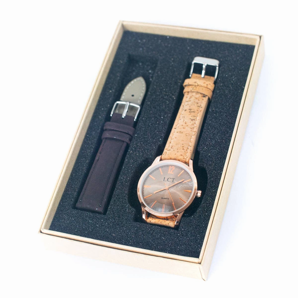 Natural Cork watch Unisex fashion Watch WA-419-BOX-A/B/C/C/D/Ewith box