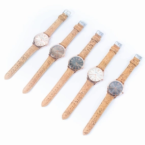 Natural Cork watch Unisex fashion Watch WA-419-BOX-A/B/C/C/D/Ewith box