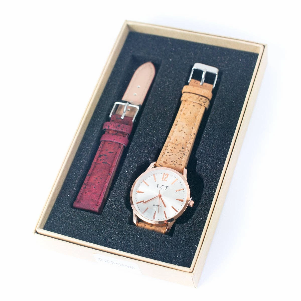 Natural Cork watch Unisex fashion Watch WA-419-BOX-A/B/C/C/D/Ewith box