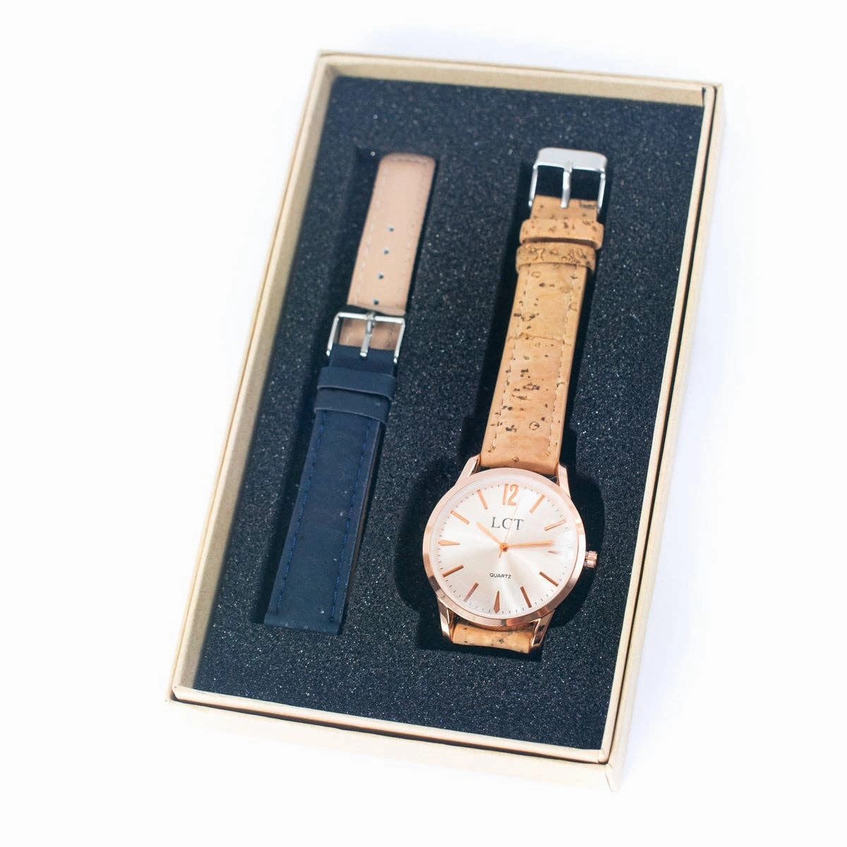Natural Cork watch Unisex fashion Watch WA-419-BOX-A/B/C/C/D/Ewith box