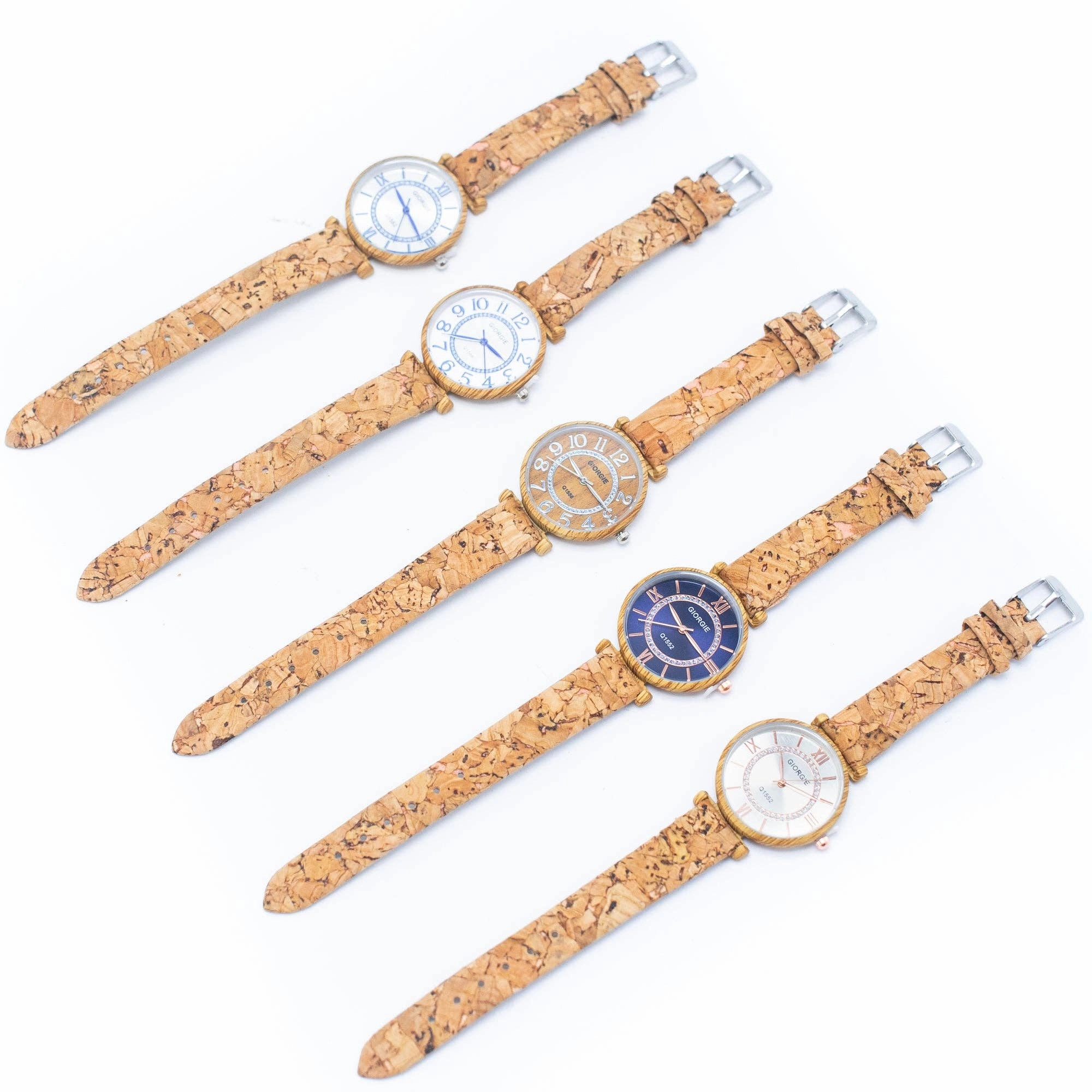 Natural Cork watch women fashion Watch WA-371without box