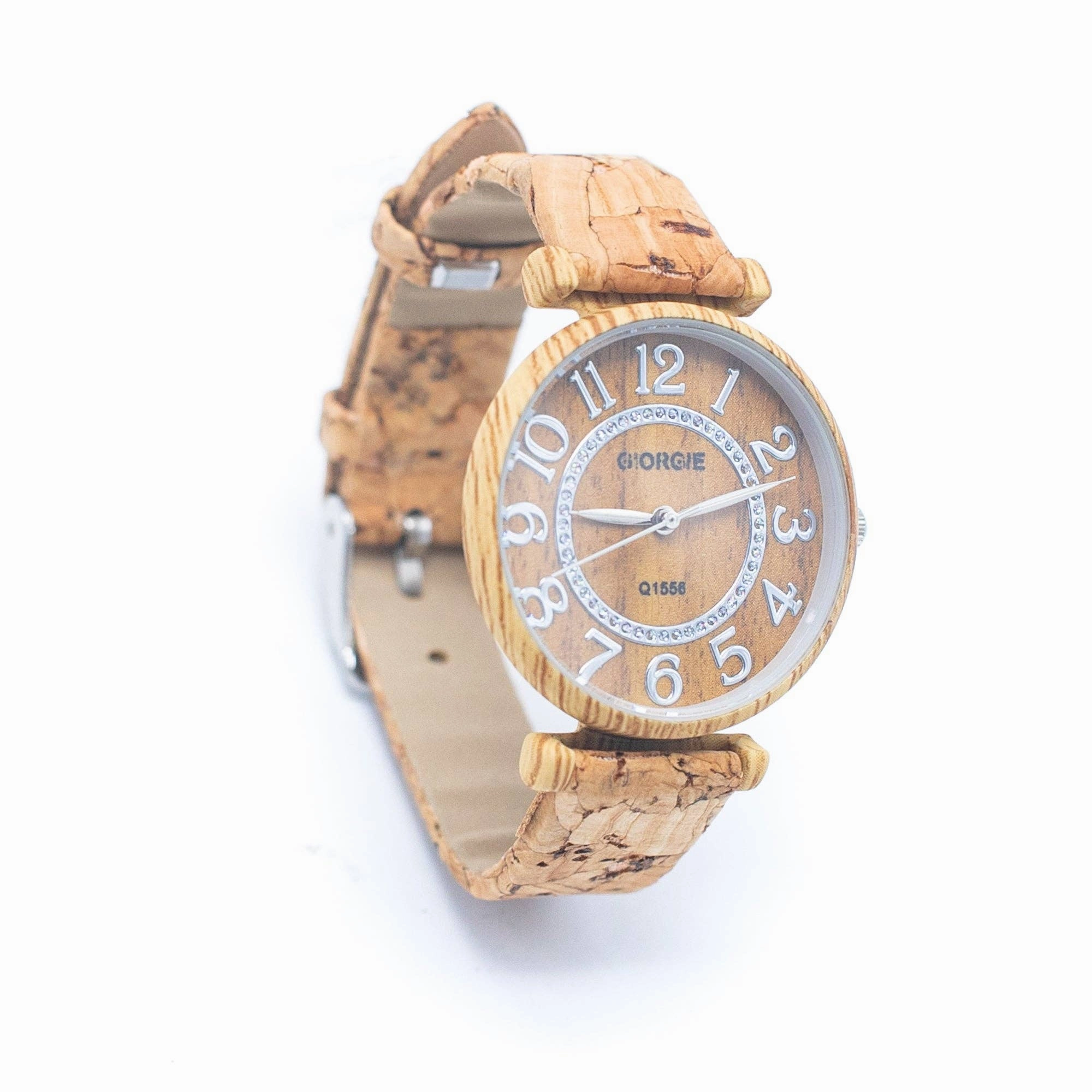 Natural Cork watch women fashion Watch WA-371without box