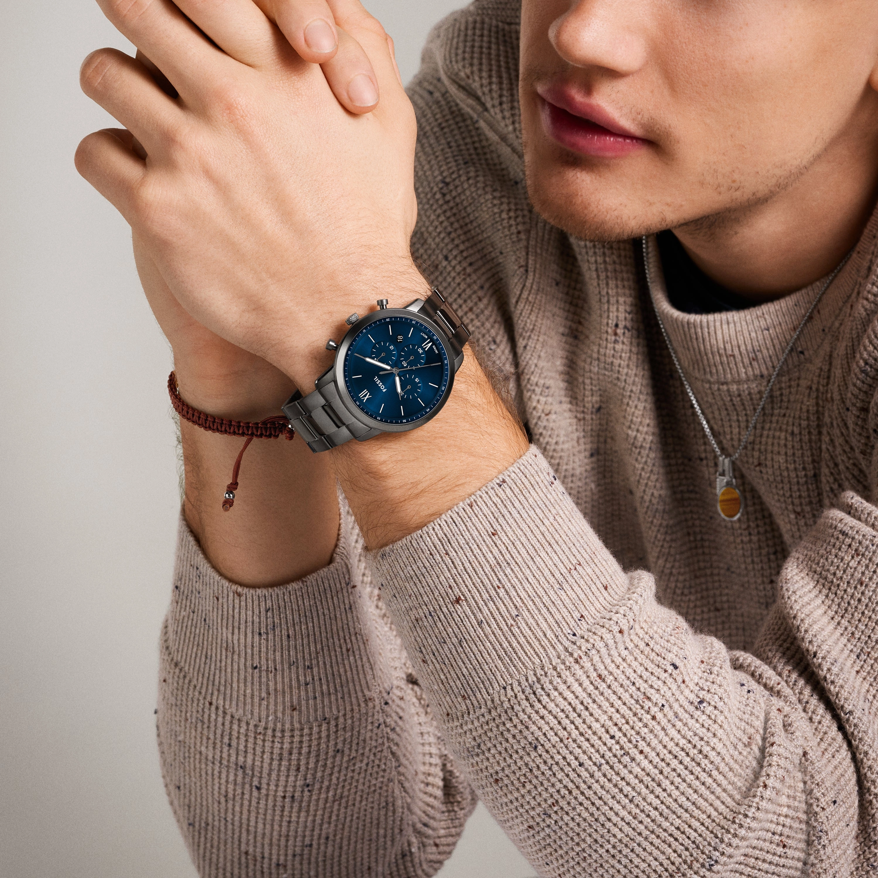 Neutra Chronograph Smoke Stainless Steel Watch
