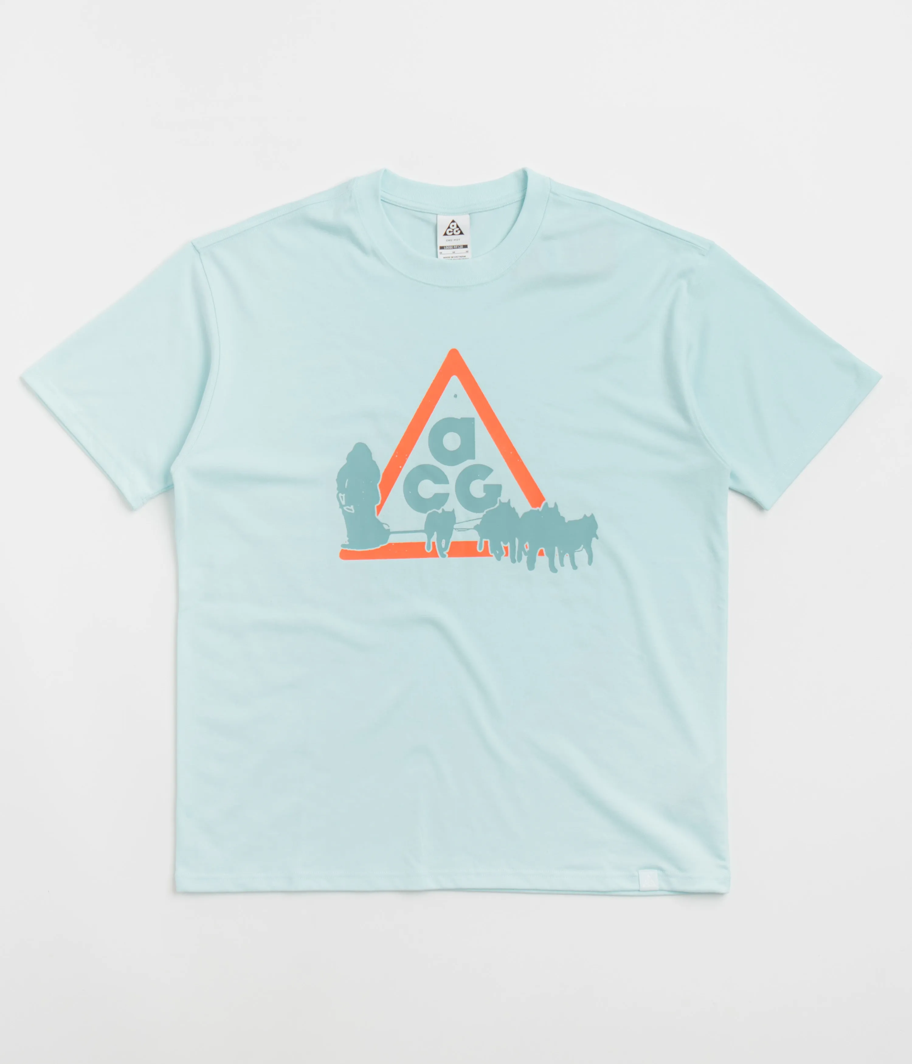Nike ACG Dog Sled T-Shirt - Glacier Blue Nike ACG Outdoor Clothing