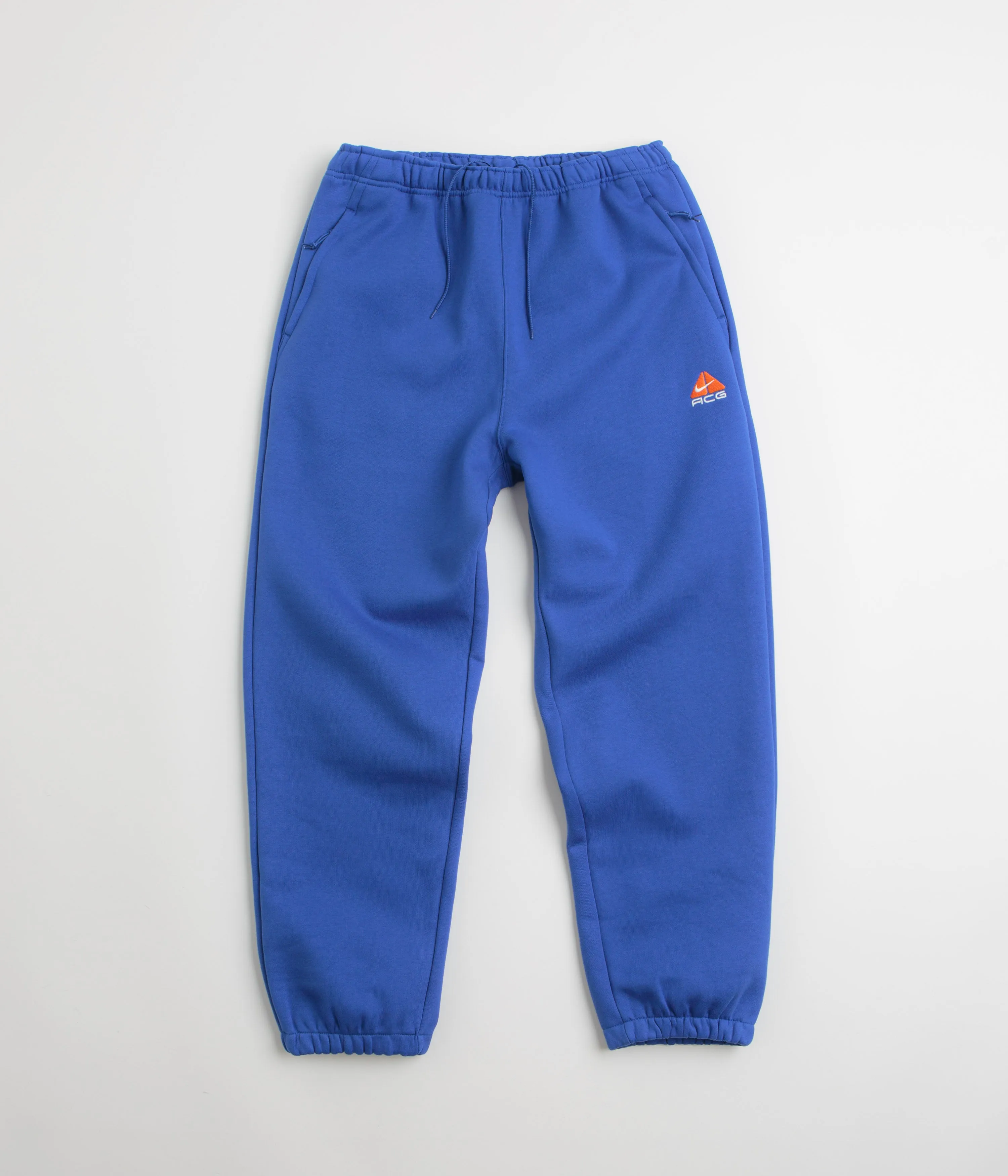 Nike ACG Tuff Fleece Lungs Pants - Game Royal / Safety Orange / Summit White Nike ACG Outdoor Clothing