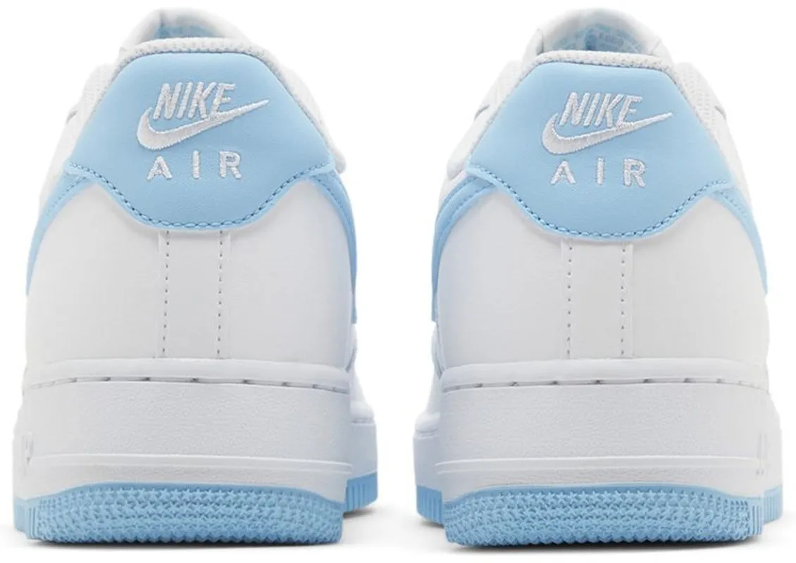Nike Air Force 1 Low '07 White Aquarius Blue