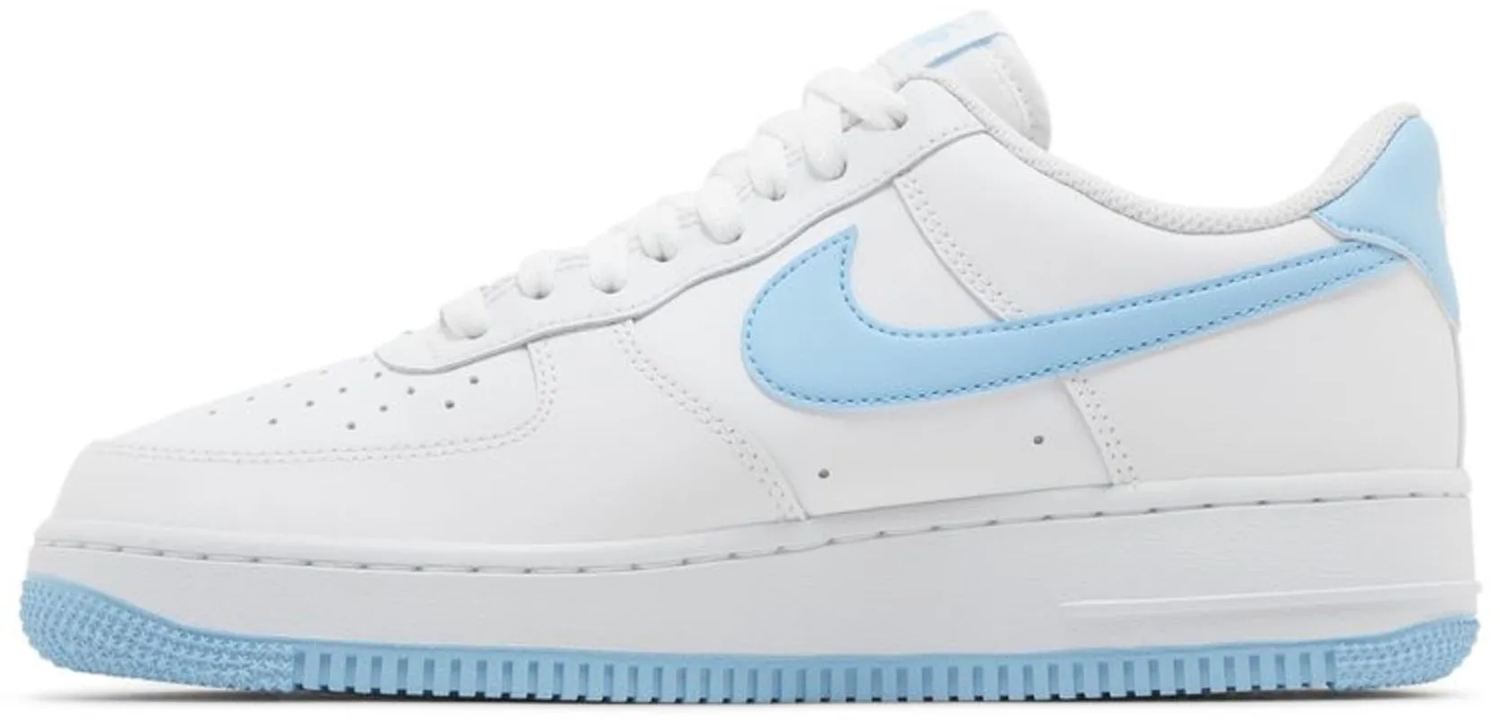 Nike Air Force 1 Low '07 White Aquarius Blue