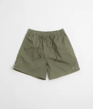 Nike Club Flow Wash Shorts - Medium Olive / Medium Olive Nike Sportswears