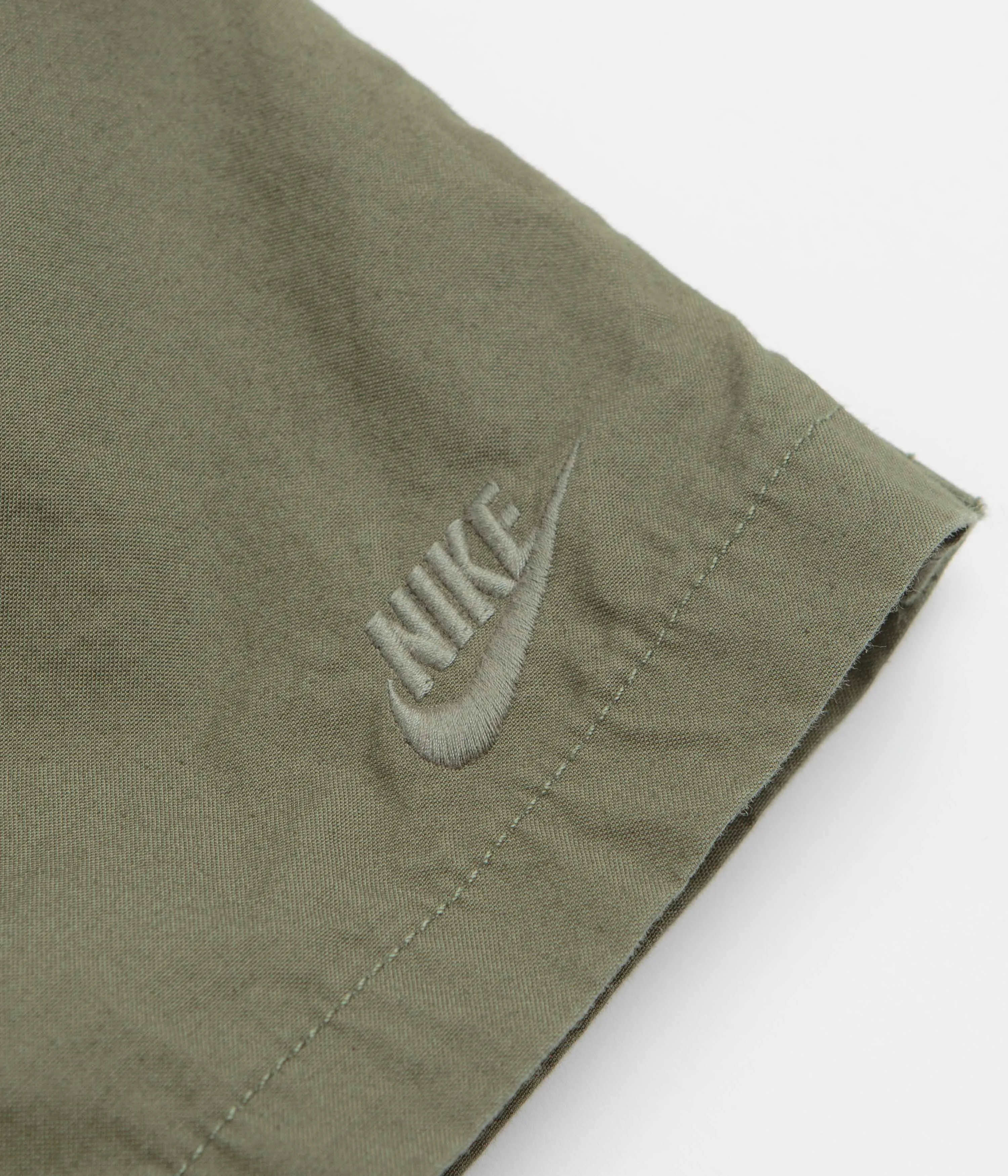 Nike Club Flow Wash Shorts - Medium Olive / Medium Olive Nike Sportswears