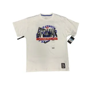 Nike CZ9094-100 T-Shirt Mens NY Vs NY Dyckman Crown Streetball Tournament APP913