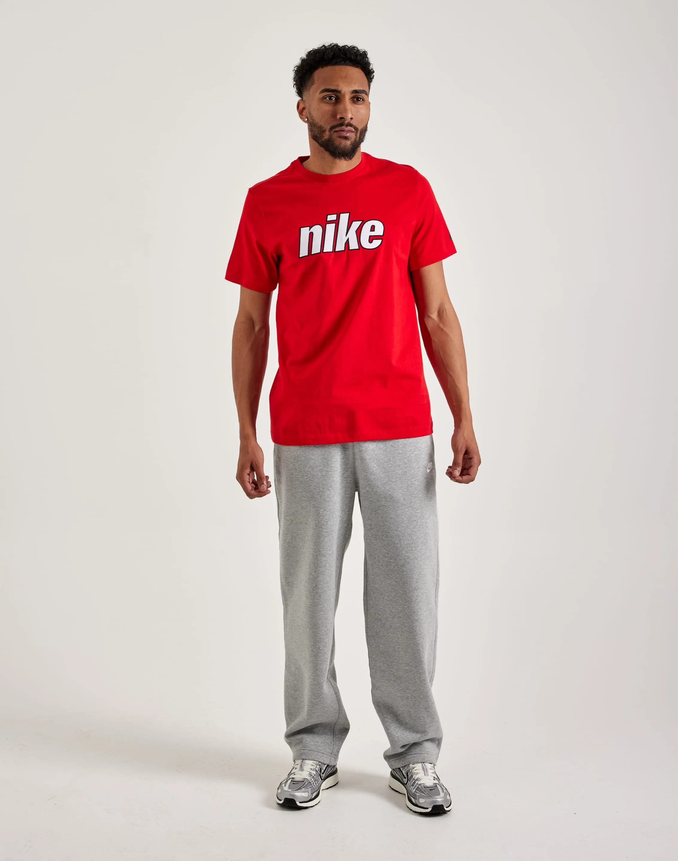 Nike  Embroidered Logo Tee