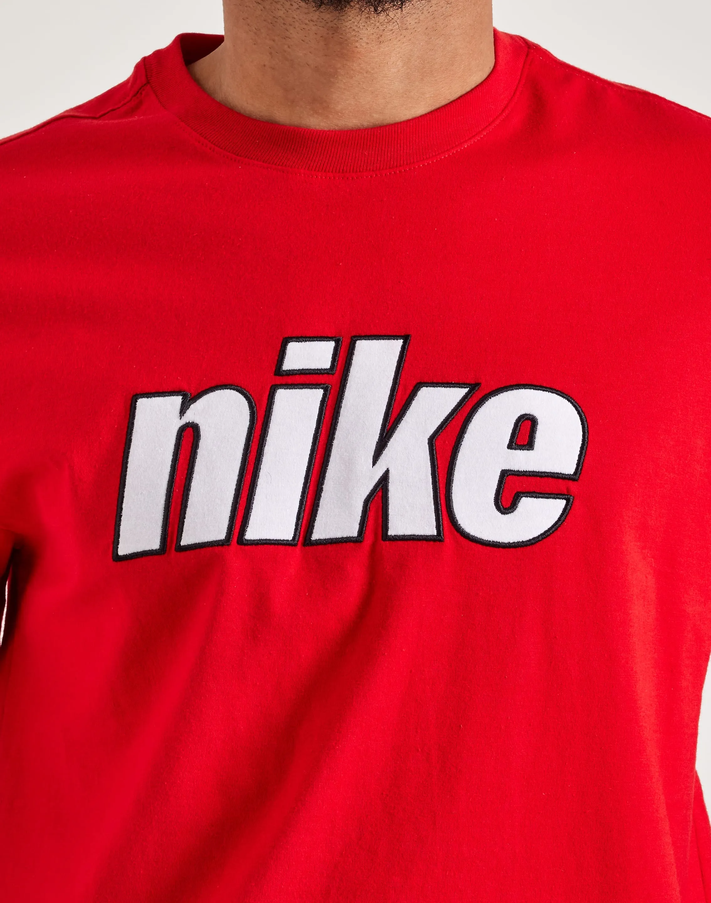 Nike  Embroidered Logo Tee