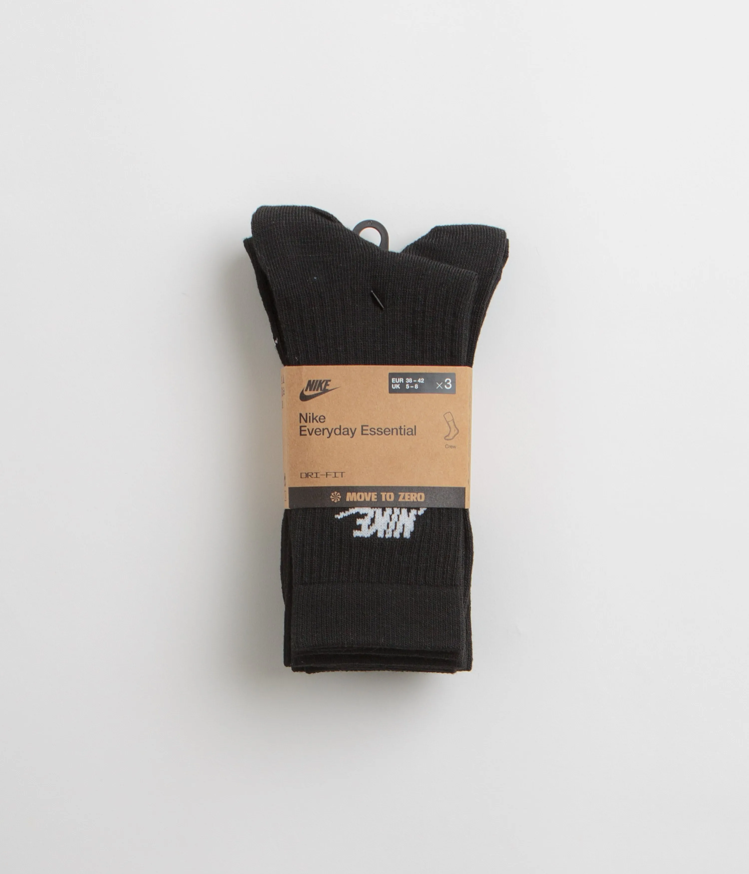 Nike Everyday Essential Crew Socks (3 Pair) - Black / White / White Nike Sportswears