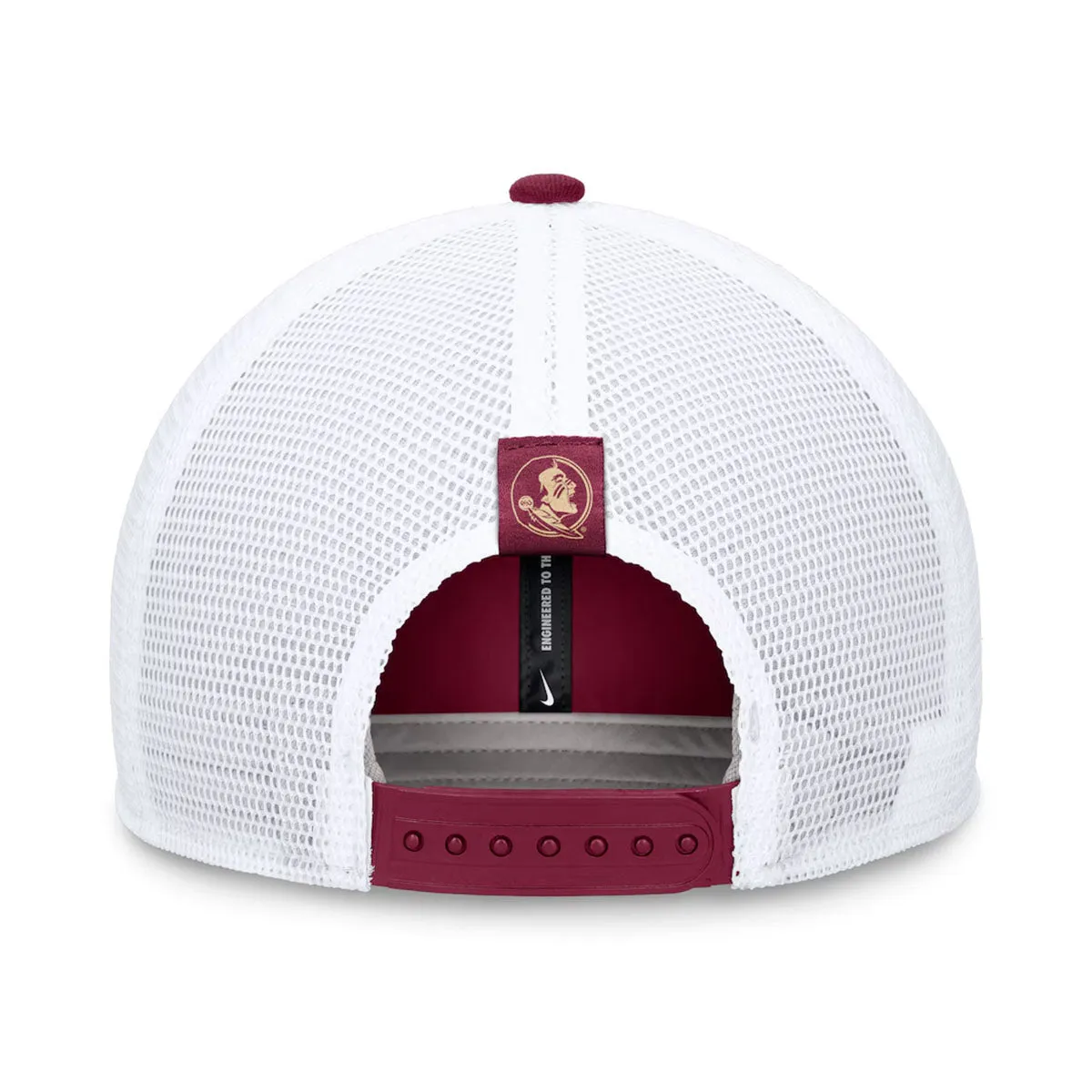 Nike Florida State Adjustable Structured Trucker Cap - Garnet/White