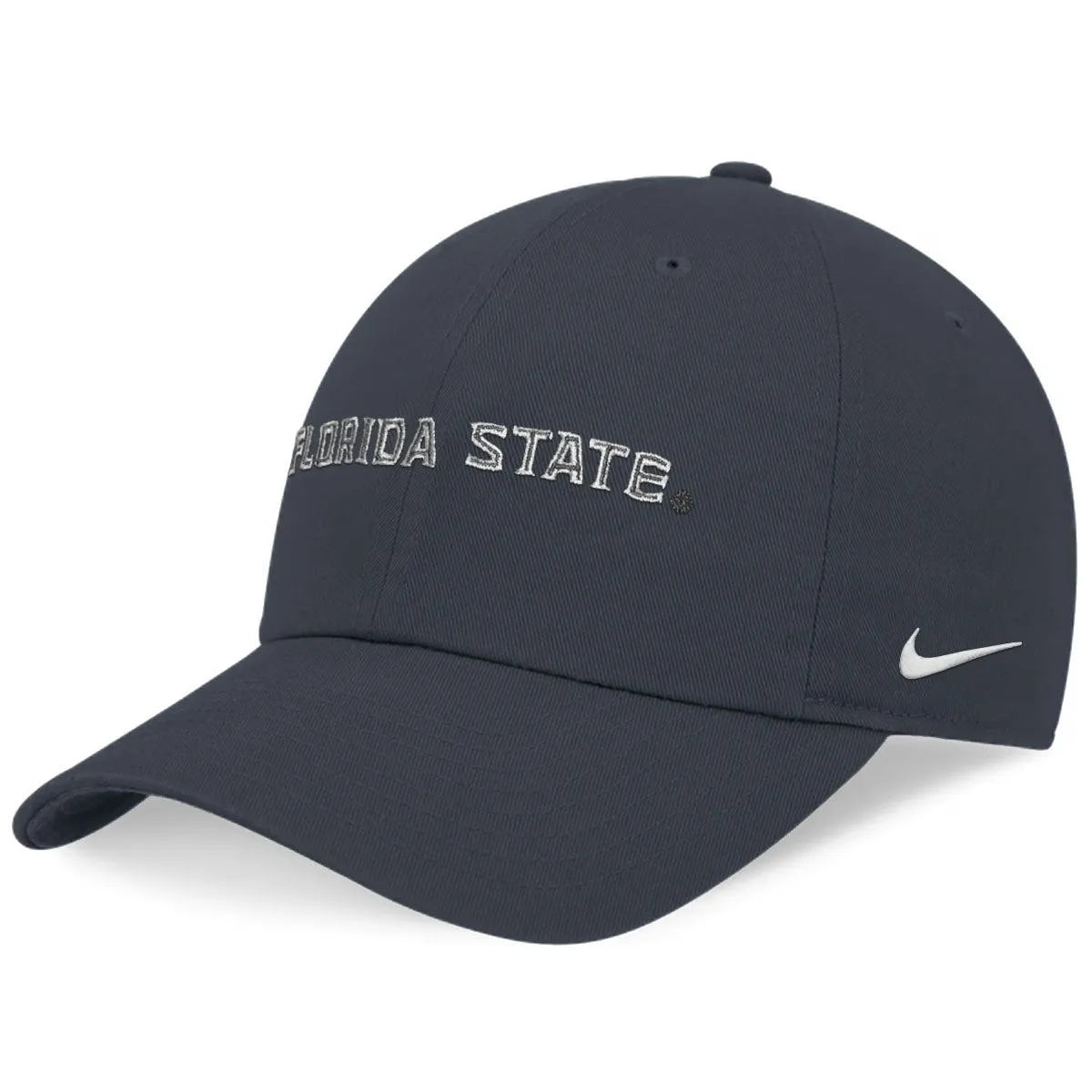 Nike Florida State Club Unstructured Adjustable Cap - Anthracite