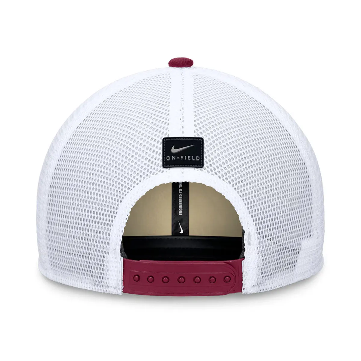 Nike Florida State Patch Structured Adjustable Trucker Cap - Vegas Gold/White