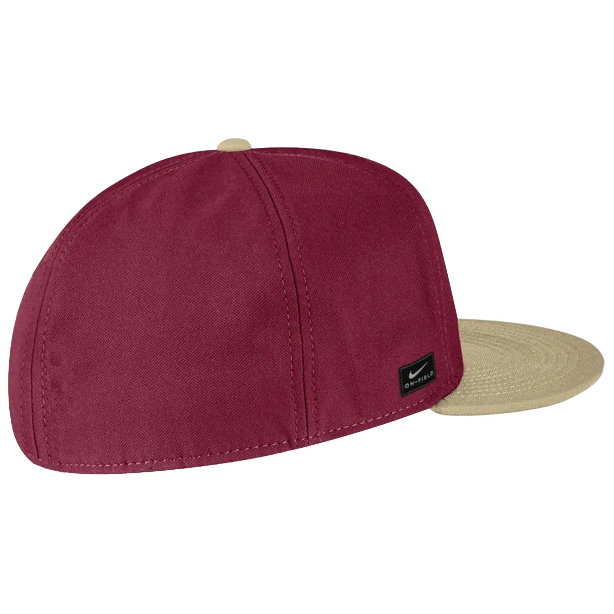 Nike Interlocking FS Logo Dri-fit True Fitted Baseball Cap - Garnet/Gold